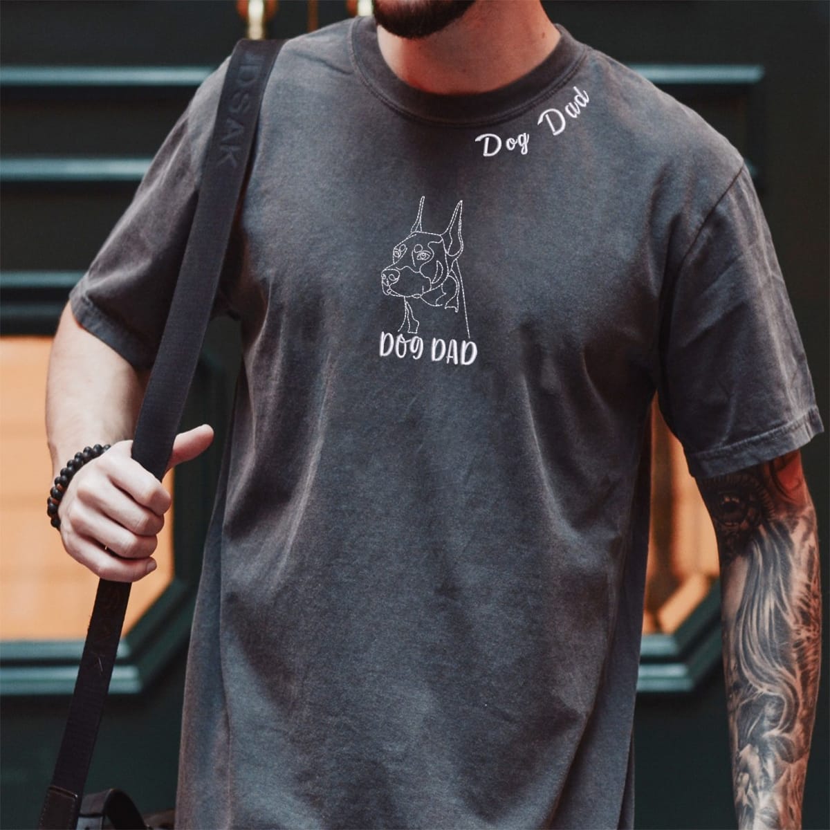 Geansaí Bróidnéireachta Cat Dubh nó Hoodie, Bronntanas Cat Dubh