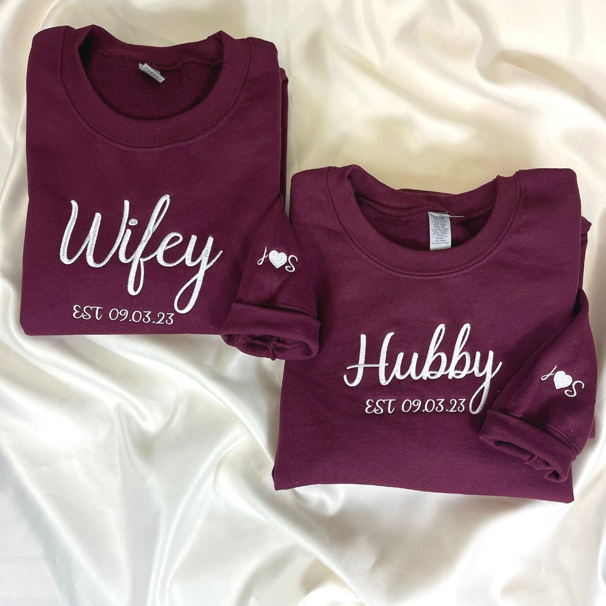 Personalized Engagement Gifts for Bride with Future Mrs Sweatshirt Embroidered