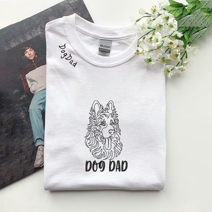 Geansaí Bróidnéireachta Cat Dubh nó Hoodie, Bronntanas Cat Dubh