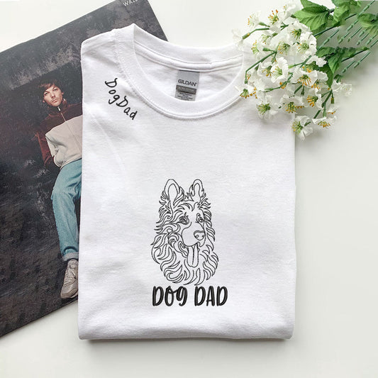 Geansaí Bróidnéireachta Cat Dubh nó Hoodie, Bronntanas Cat Dubh