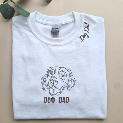 Geansaí Bróidnéireachta Cat Dubh nó Hoodie, Bronntanas Cat Dubh