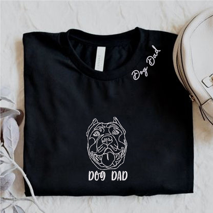 Geansaí Bróidnéireachta Cat Dubh nó Hoodie, Bronntanas Cat Dubh