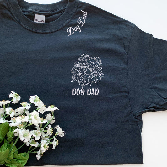 Geansaí Bróidnéireachta Cat Dubh nó Hoodie, Bronntanas Cat Dubh