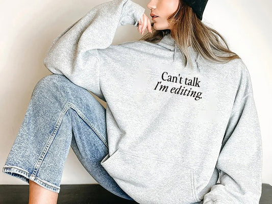 Photographer Editing Sweatshirt