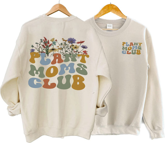 Geansaí Club Moms Plandaí, Geansaí Mam Plandaí, Club Mam Plandaí, Sweatshirt Mam, Léine Mamaí, Bronntanas Mam Nua, Bronntanas Mam, bronntanas Sweatshirt Mama