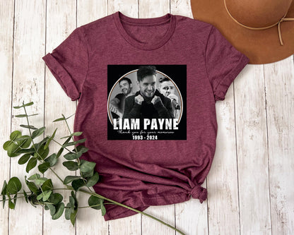Cuimhnígí ar Liam Payne Léine Deo, Léine RIP Liam Payne, Liam Payne Bronntanas Lucht leanúna One Direction, Léine Random Liam Meme T, I gCuimhne ar Liam Tee