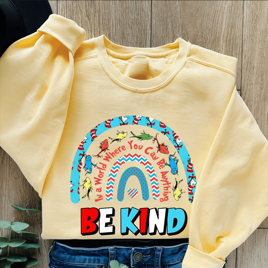 Read Across America T-shirt, Be Kind, Reading Day Tee, 100 Days School Shirt, Reading Day Youth Sweatshirt,Teacher Life,Cat in the hat shirt