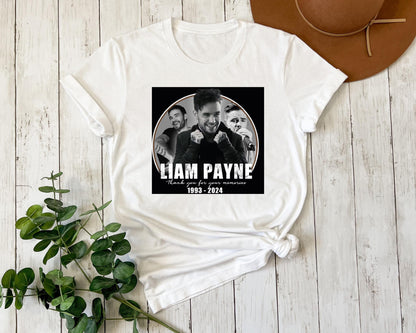 Cuimhnígí ar Liam Payne Léine Deo, Léine RIP Liam Payne, Liam Payne Bronntanas Lucht leanúna One Direction, Léine Random Liam Meme T, I gCuimhne ar Liam Tee