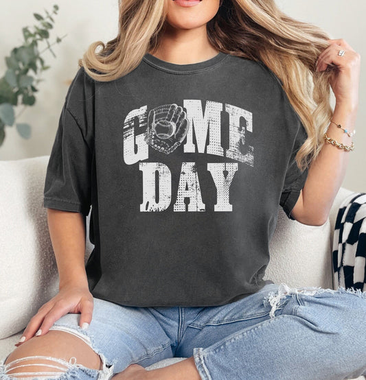 Léine Lae Cluiche Retro Baseball, Léine Mamaí Baseball, Tees Baseball, Léine Lover Baseball, Bronntanas Mam Baseball, Bronntanas Foirne Baseball