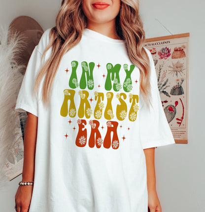 Léine Ré Retro In Mo Ealaíontóir, Ealaíontóir Bronntanais, Léine Ealaíontóir Makeup, Bronntanas Tee Ealaíontóra, Lover Ealaíne, Léine Múinteora Ealaíne, Ealaíontóir Tatú, Tees Péintéir
