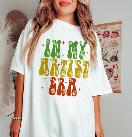 Léine Ré Retro In Mo Ealaíontóir, Ealaíontóir Bronntanais, Léine Ealaíontóir Makeup, Bronntanas Tee Ealaíontóra, Lover Ealaíne, Léine Múinteora Ealaíne, Ealaíontóir Tatú, Tees Péintéir