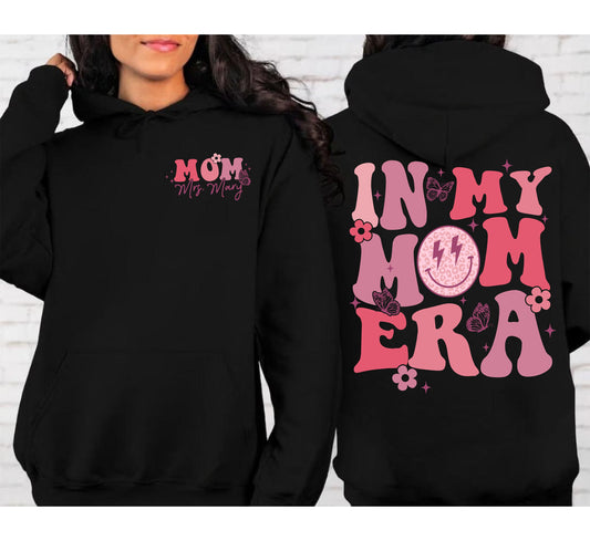 Retro In My Mom Era Sweatshirt, Custom Mom Shirt, Mama Hoodie, Gift For Mom, New Mom Gift, Mother Day Gift, Mom Era Tee, Mom Life Shirt