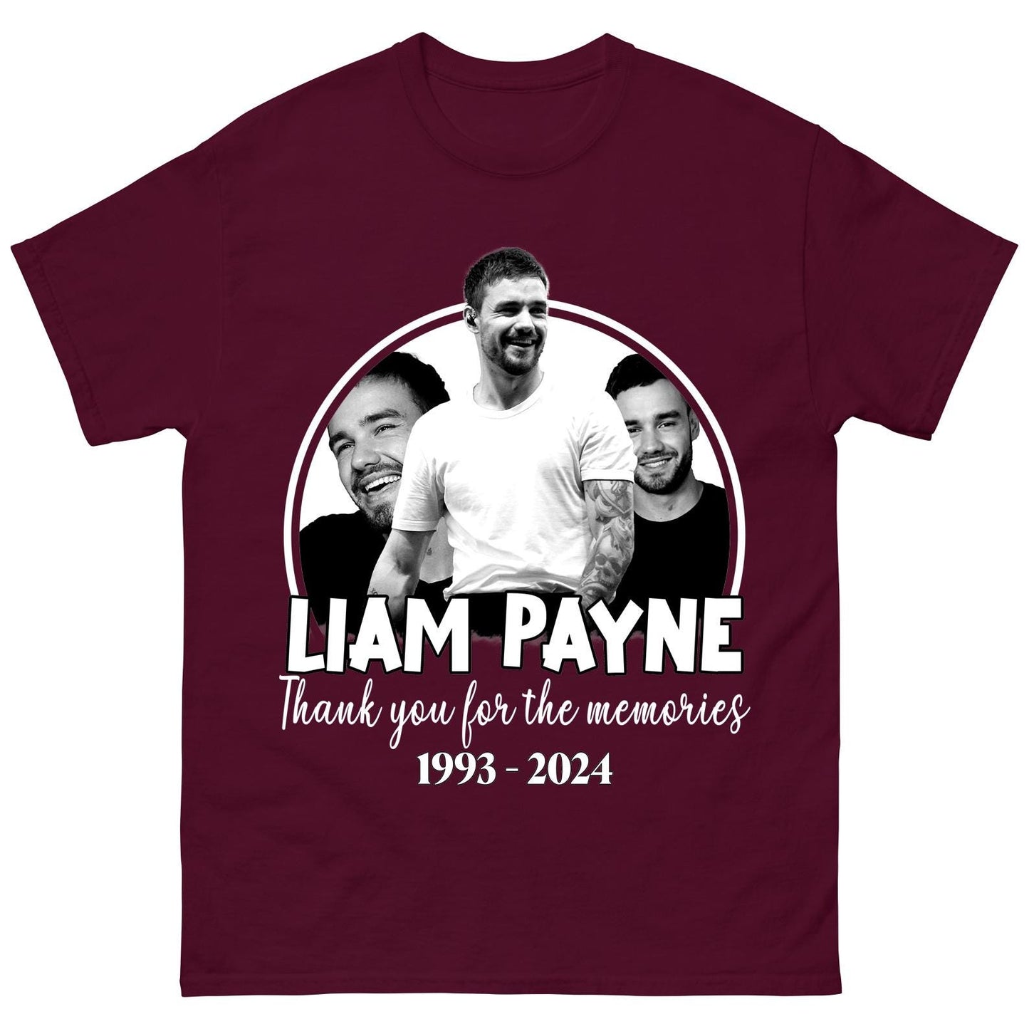 Srac Léine Liam Payne, Léine Liam Payne, Léine Ómóis Liam Payne, Léine Chuimhneacháin Liam Payne, Liam Payne Go raibh maith agat as Léine na gCuimhní