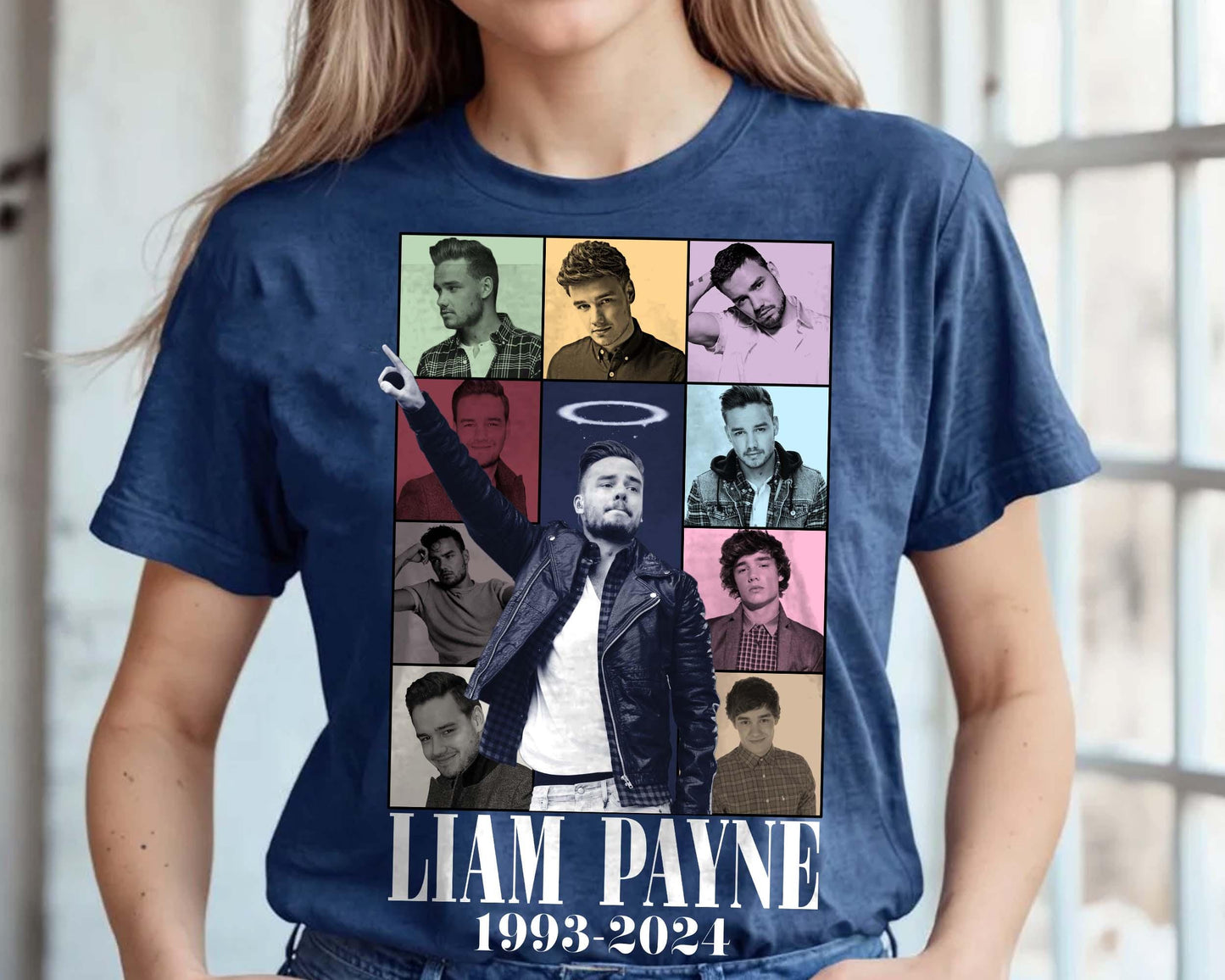 RIP Liam Payne 2024 Shirt, In Memory Of Liam Payne T-shirt, One Direction Tribute Shirt, Thanks For Memories Liam Payne Shirt.