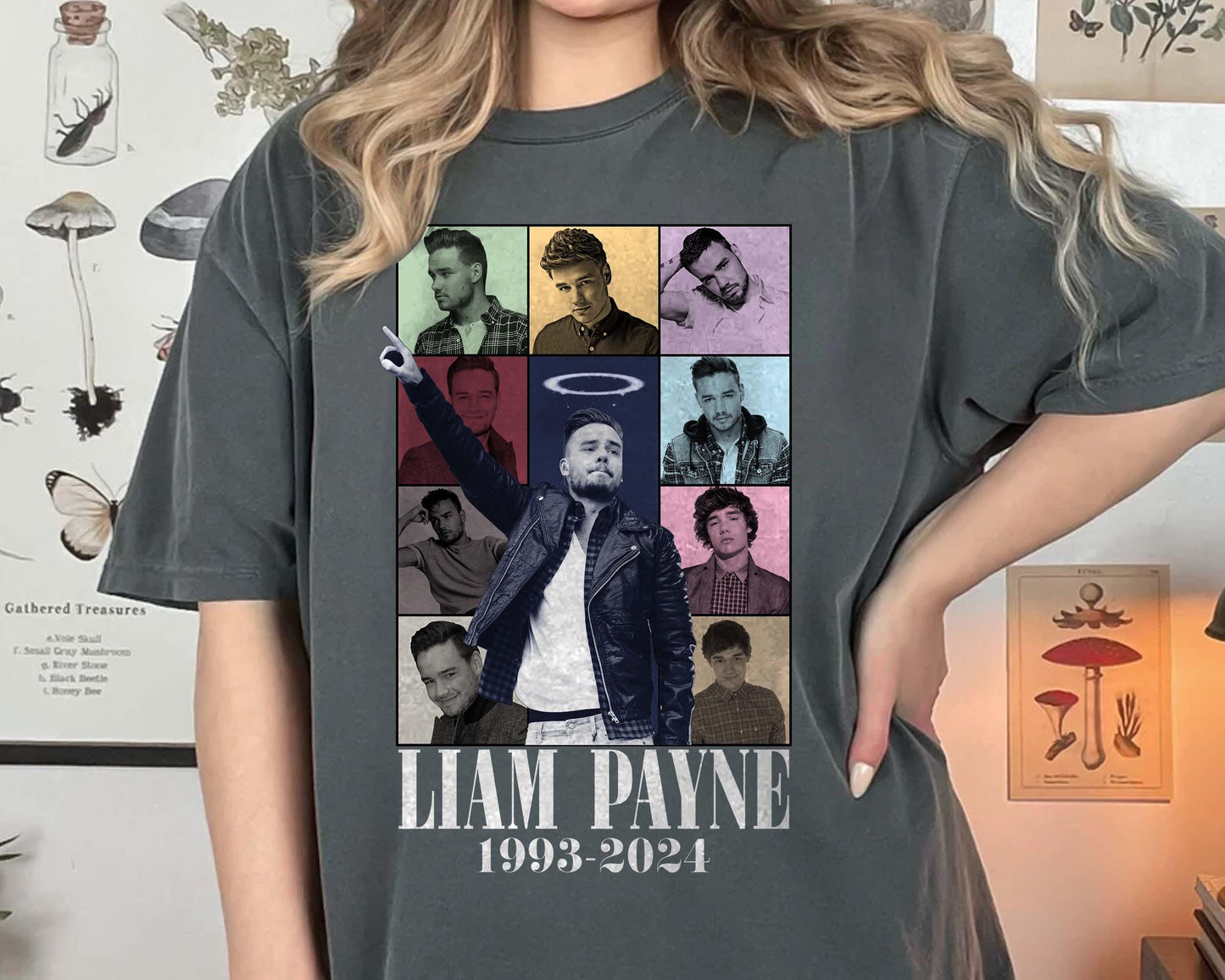 RIP Liam Payne 2024 Shirt, In Memory Of Liam Payne T-shirt, One Direction Tribute Shirt, Thanks For Memories Liam Payne Shirt.