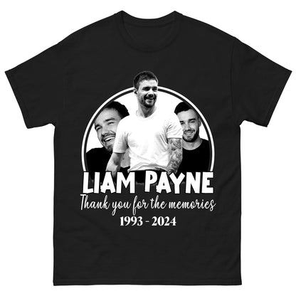 Srac Léine Liam Payne, Léine Liam Payne, Léine Ómóis Liam Payne, Léine Chuimhneacháin Liam Payne, Liam Payne Go raibh maith agat as Léine na gCuimhní