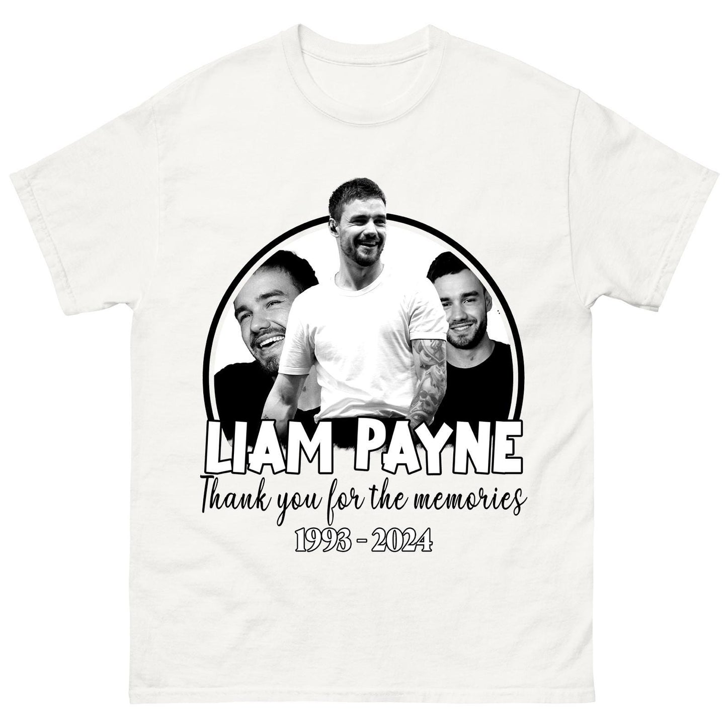 Srac Léine Liam Payne, Léine Liam Payne, Léine Ómóis Liam Payne, Léine Chuimhneacháin Liam Payne, Liam Payne Go raibh maith agat as Léine na gCuimhní