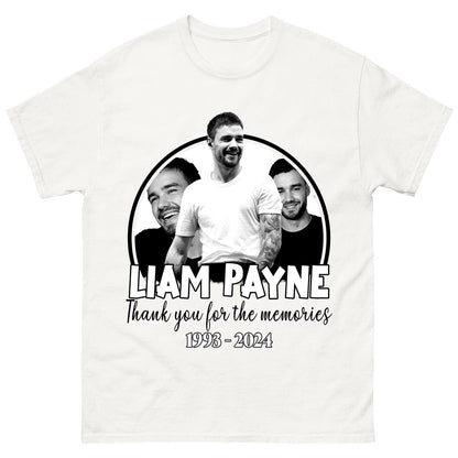 Srac Léine Liam Payne, Léine Liam Payne, Léine Ómóis Liam Payne, Léine Chuimhneacháin Liam Payne, Liam Payne Go raibh maith agat as Léine na gCuimhní
