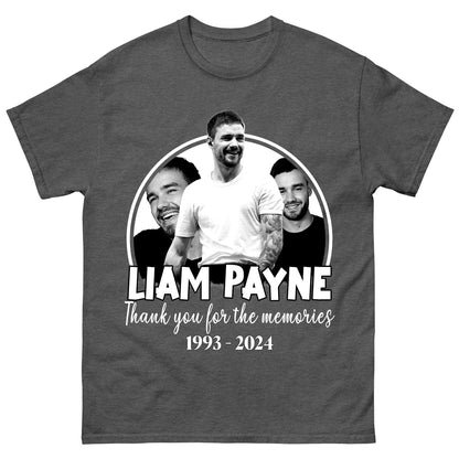Srac Léine Liam Payne, Léine Liam Payne, Léine Ómóis Liam Payne, Léine Chuimhneacháin Liam Payne, Liam Payne Go raibh maith agat as Léine na gCuimhní