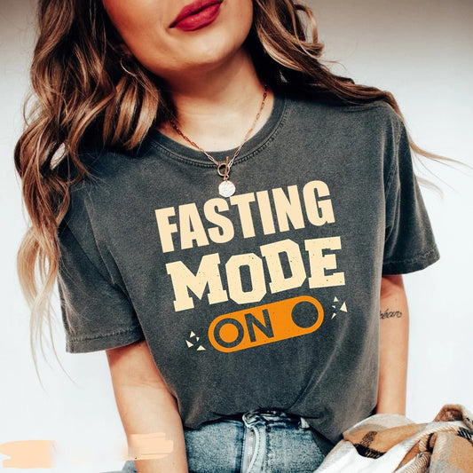 Ramadan TShirt, Fasting Mode On Shirt, Gift For Muslim, Eid Shirt, Ramadan Mubarek, Religion Shirt, Fasting T Shirt, Ramadan Kareem gift