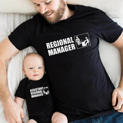 Bainisteoir Réigiúnach agus Cúntóir don Bhainisteoir Réigiúnach Léine, An Oifig, 1ú Léine Meaitseála Páistí,Bronntanas Lae na nAthair,Bronntanas Athar Mhic a Meaitseáil