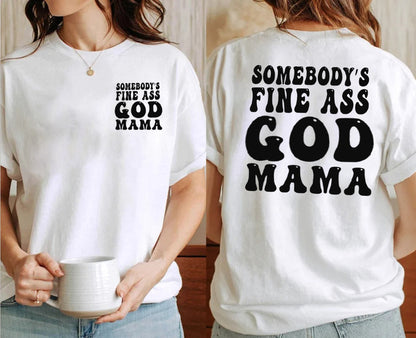 Retro Godmother Shirt for Mother's Day, Cute Godmama Gift for Baptism, Godmother Gift from Goddaughter, God Mother Proposal, Godmom Gift tee