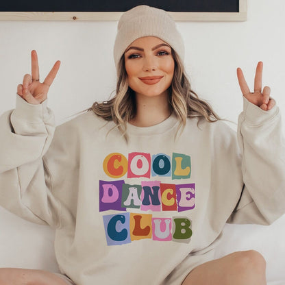 Léine Mam Rince Retro Smiley, Léine Mamaí Rince Retro, Cochaillín Rince Bailé, Geansaí Mam Rinceoir, Léinte Rince Mam Mham, léine Bronntanais Mam Rince