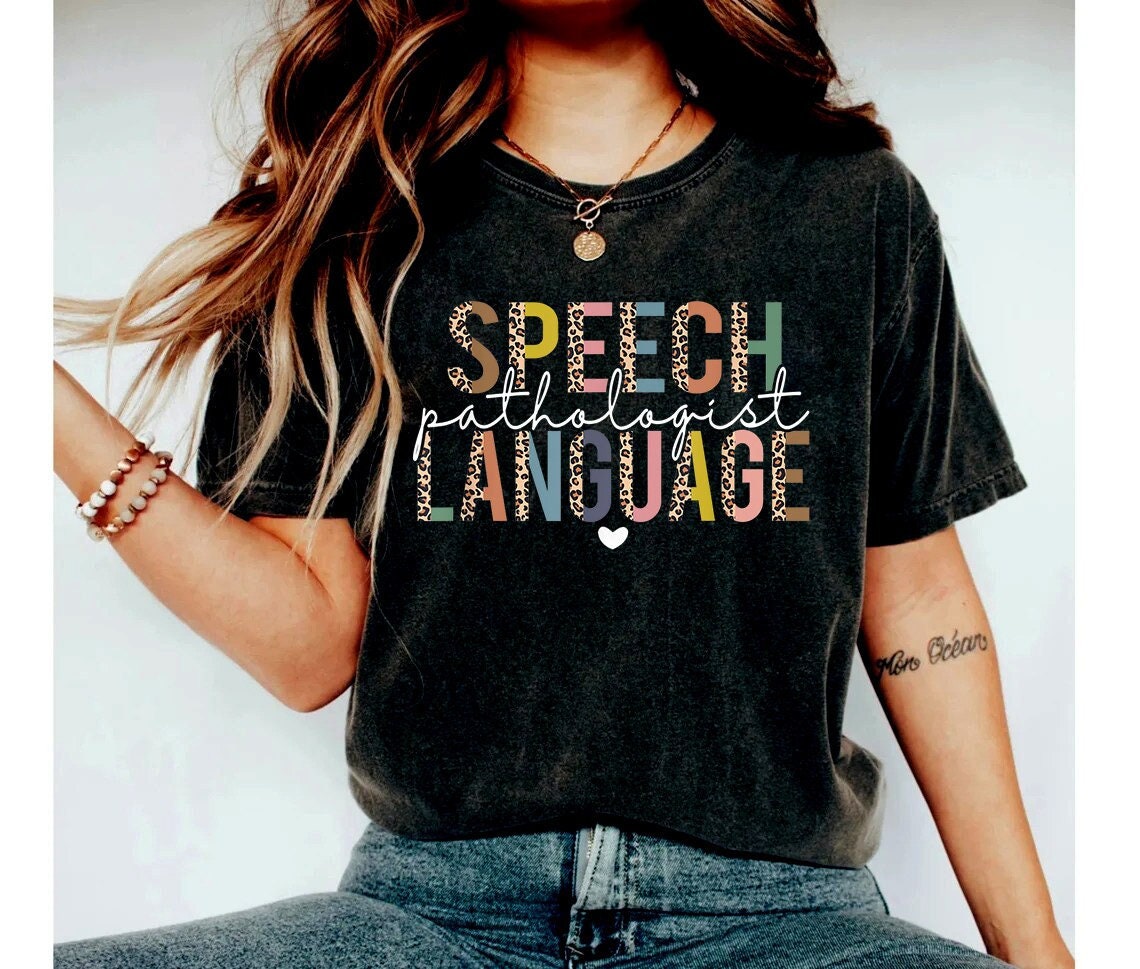 Léine Paiteolaí Teanga Urlabhra Retro, Bronntanais Trendy SLP, Te Teiripe Urlabhra, Tae Urlabhra Do Mhúinteoir Sped, Bronntanais Do Teiripeoir Urlabhra