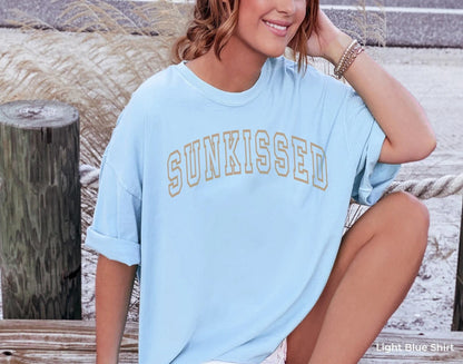 Tléine Retro Sunkissed, Tléine Laethanta Saoire, Léine, Léine Trá, T-léine samhraidh, Te Samhraidh, léine Unisex samhraidh, léine Beatch, léine samhraidh