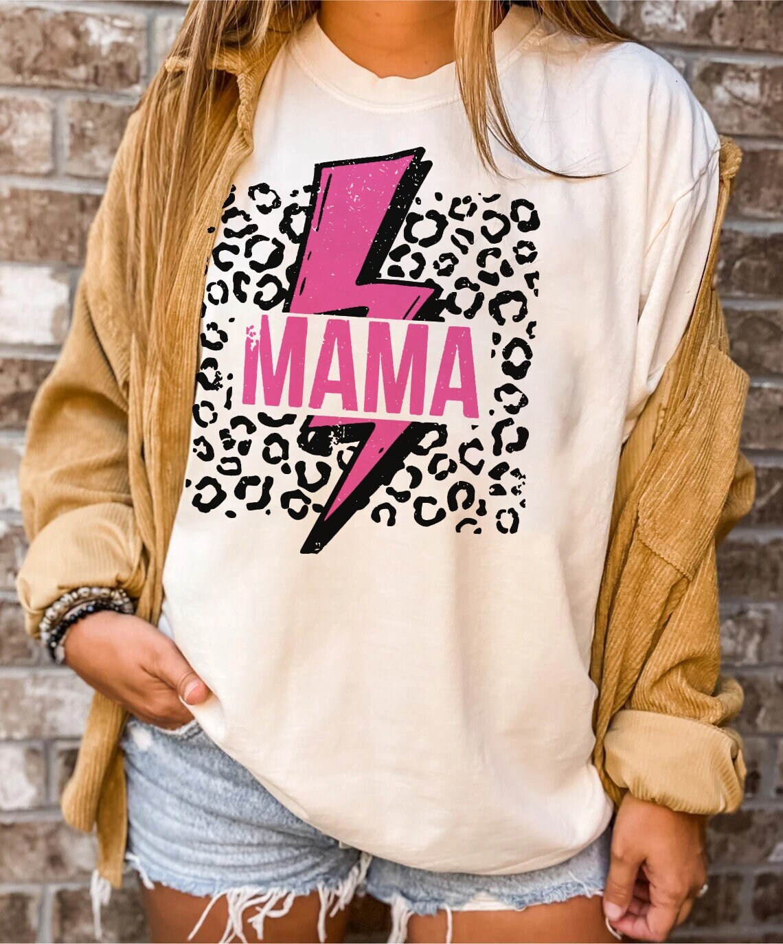 Léine Mam Retro Vintage, Léine Leopard Mama, Léine Beatha Mam, Léine Mamaí Cailín, Léine Máithreachais, Léine Gleoite Mam, Bronntanas Lá na Máithreacha, Bronntanas Mam