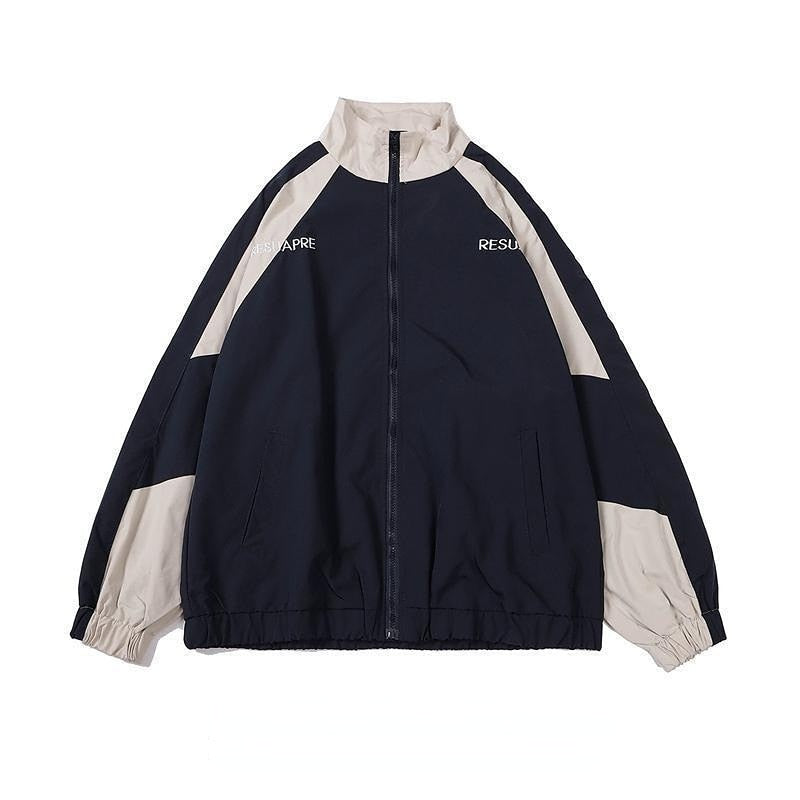 Éadaí sráide litir ricamo giacca moto uomo Chaquetas Hombre Hip Hop Cotone Vintage Coppie primavera giacca da Baseball Unisex