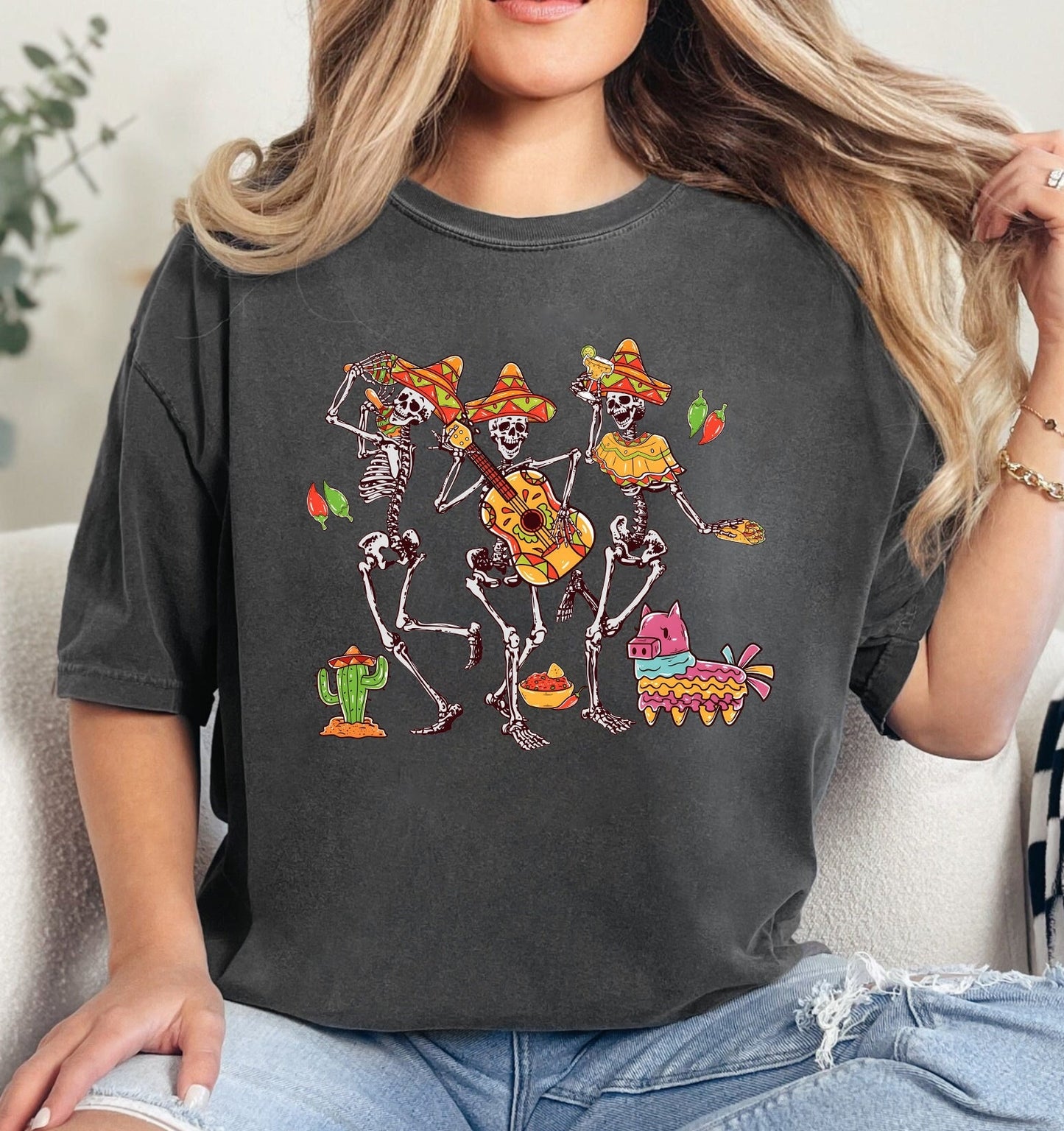 Léine Chnámharlach Cinco De Mayo, Léine Cnámharlach Dabbing, Léine Taco, Léine Cinco De Mayo, Lets Fiesta Tee, Léine Fhéile Mheicsiceo, Cóisir Fiesta