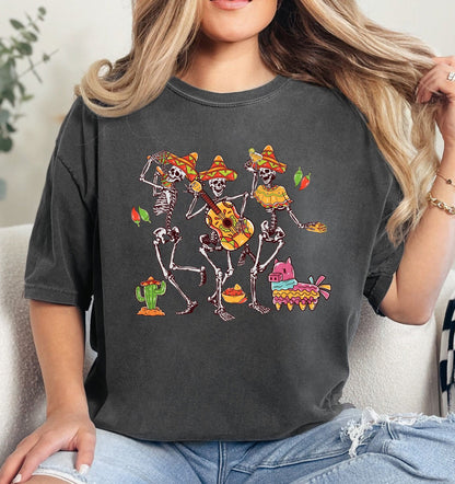 Léine Chnámharlach Cinco De Mayo, Léine Cnámharlach Dabbing, Léine Taco, Léine Cinco De Mayo, Lets Fiesta Tee, Léine Fhéile Mheicsiceo, Cóisir Fiesta