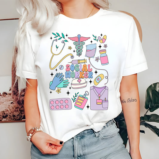 Social Worker Shirt, Social Worker Hoodie, Social Worker Gift, School Social Worker Crewneck, Social Worker Appreciation Month Sweatshirt