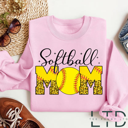 Softball Mom Shirt, Softball Mom Game Day Shirt, Sports Mom Shirt, Softball Lover Mom, Softball Lover Gift,Mothers Day Shirt,Softball Season