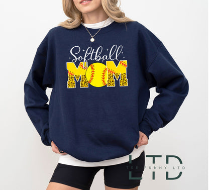 Softball Mom Shirt, Softball Mom Game Day Shirt, Sports Mom Shirt, Softball Lover Mom, Softball Lover Gift,Mothers Day Shirt,Softball Season