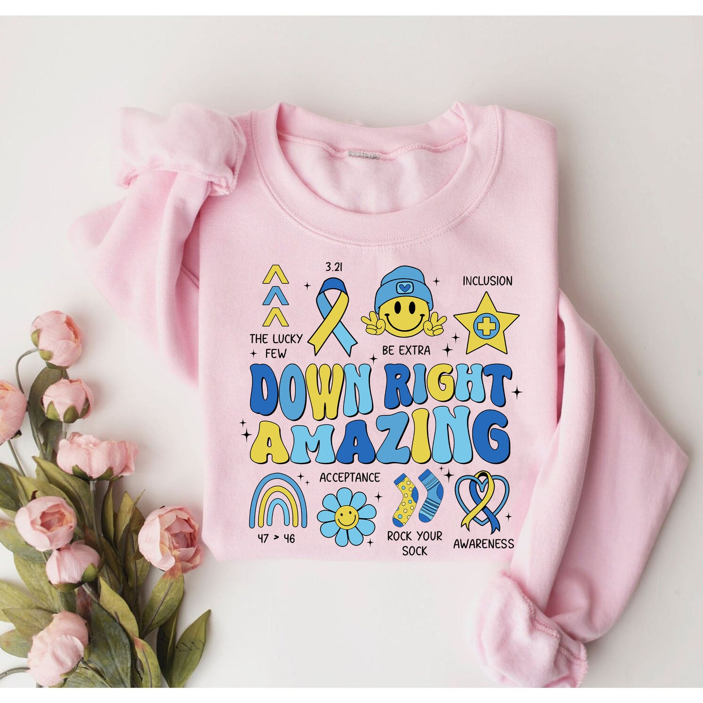 Sweatshirt Múinteora Oideachais Speisialta, Léine Feasachta ar Shiondróm Down, Léine Múinteora SPED, Siondróm Down T21, Bronntanas Múinteoirí Oideachais Speisialta