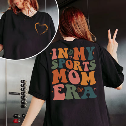 Sweatshit Mam Spóirt, Léine Lae Cluiche, Tléine Ré Mo Mhamaí Spóirt, Sacar Softball Cispheil Peile Baseball Léine Mam, Léine Trendy Mama