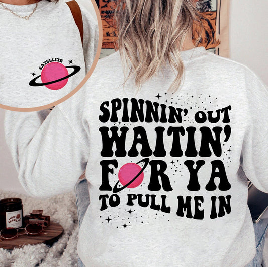 Satellite Shirt, Satellite T-Shirt, Aesthetic Sweatshirt Vsco, Words on Back Sweater, Gift for Her, Vsco Girl Hoodie, Vsco Girl Sweatshirt