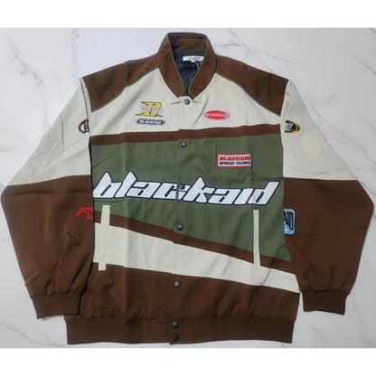 Éadaí sráide litir ricamo giacca moto uomo Chaquetas Hombre Hip Hop Cotone Vintage Coppie primavera giacca da Baseball Unisex