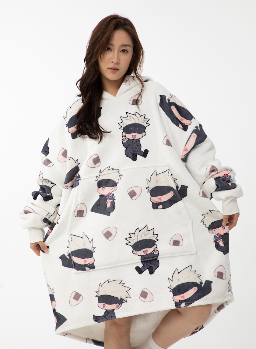 Gojo Hoodie Blanket
