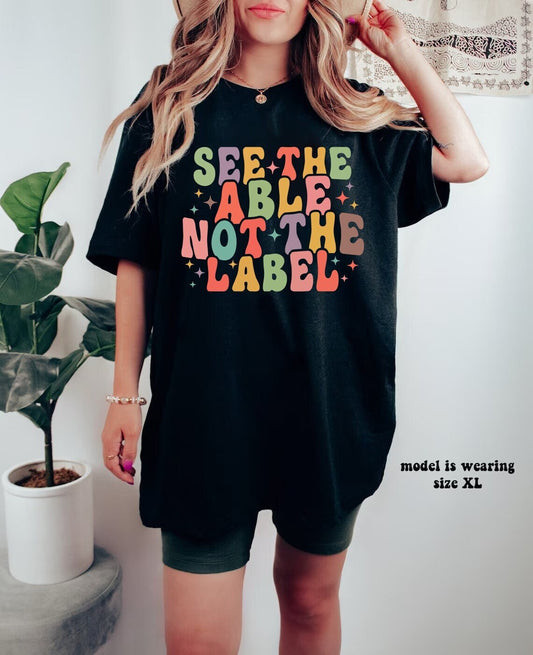 Féach Na Daoine Nach Féidir An Léine Lipéad, Léine Speisialta Ed Múinteora, Léine Múinteora SPED, Tí Oideachais Speisialta, Ar Ais Ar Scoil, Bronntanas Feasachta Uathachais