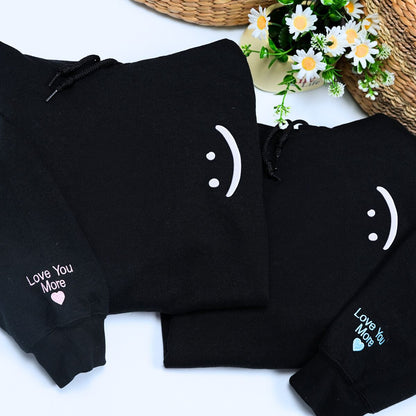 Geansaí Bróidnéireachta Cat Dubh nó Hoodie, Bronntanas Cat Dubh