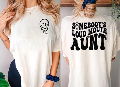 Léine Aintín Ard Béil Duine Éigin don Bhean, Tléine Cheer Aintín, Bronntanas Geansaí Do Aintín, Bronntanas Lá na Máthar, bronntanas aintín