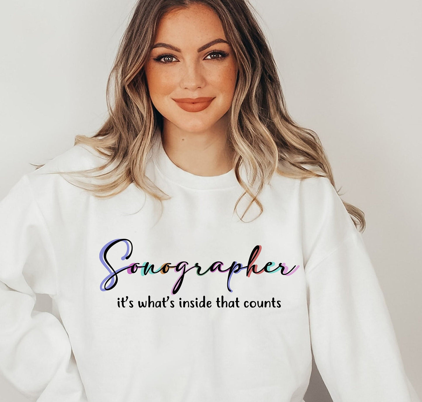 Sonographer Shirt It's What's Inside That Counts, Sonographer T-shirt, Sonography Tee, Sonographer Sweatshirt, Ultrasound Tech Shirt