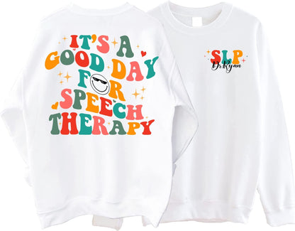 Speech Pathologist Shirt, Personalized SLP Shirt, SLP Sweatshirt, Speech Assistant SLPA, Speech Language Pathologist Gift, Your Word Matter