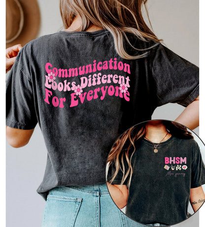 Speech Therapy Shirt, Better Hearing And Speech Month, Speech Therapist Shirt, SLP Shirt, BHSM Shirt, Aac Shirt, Speech Assistant SLPA tee