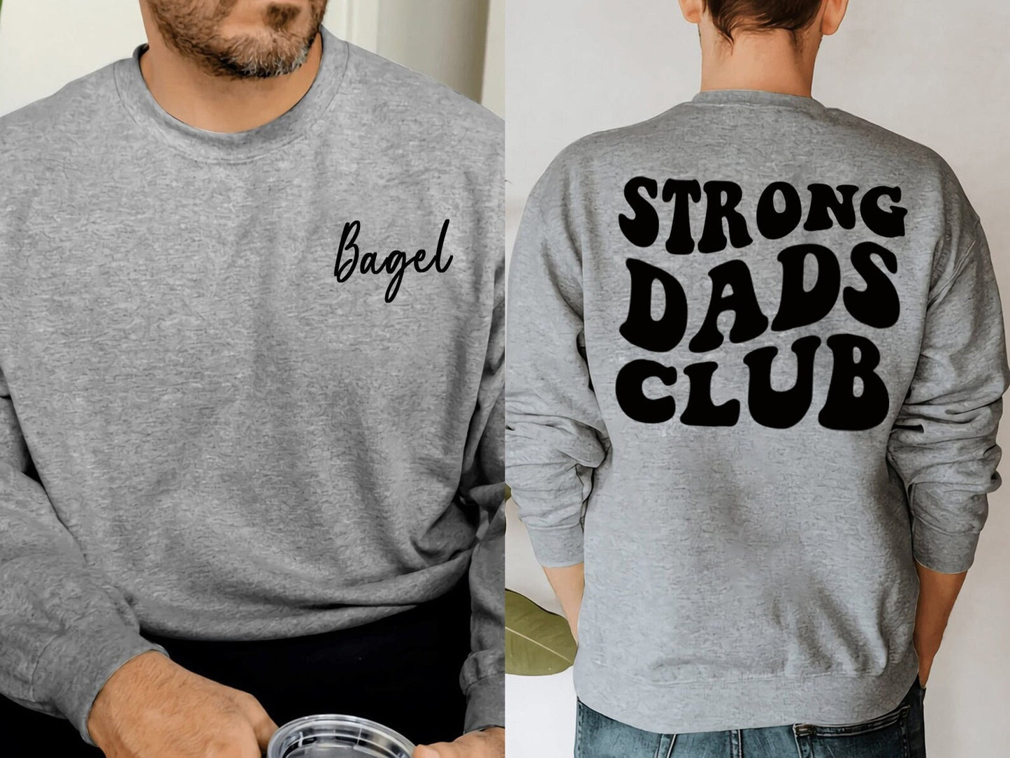 Geansaí Cochaillín Club na nDaid Láidir, Bronntanas Lae na nAthair, Cochaillín do Dhaid, Bronntanas do Dhaid, Geansaí Dhaid, Bronntanas Cool Dad, Bronntanas Daid, Geansaí Dhaid