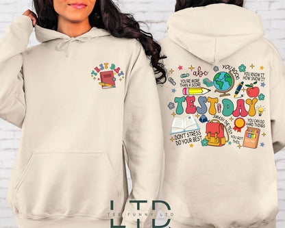 Teacher Test Day Hoodie, State Testing Shirt, Teacher School Testing Day Sweatshirt, You Are More Than Test Score, Testing Coordinator Shirt