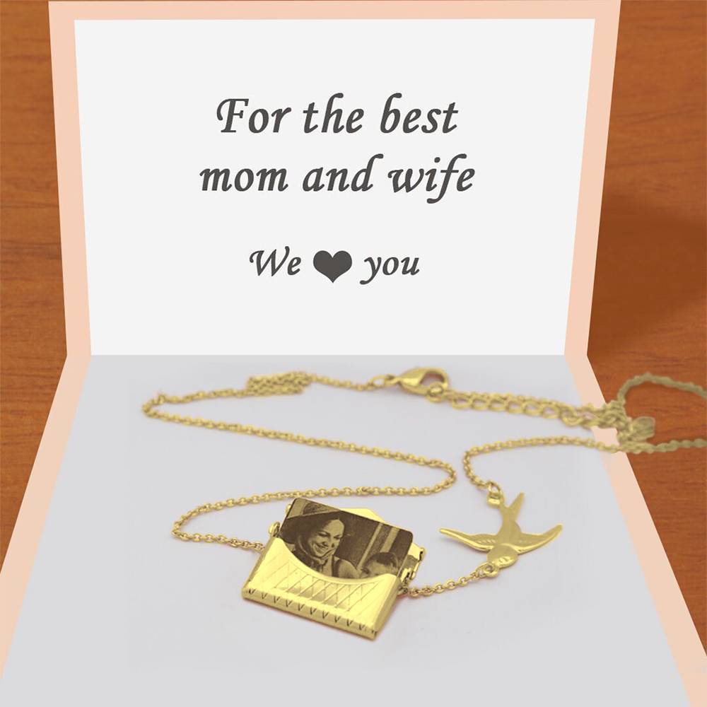 Letter Of Love - Personalized Handbag Necklace